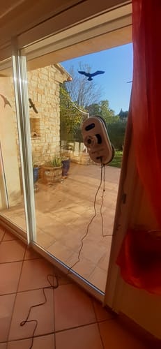 Customer photo review of Robot lave vitre V3CLEAN