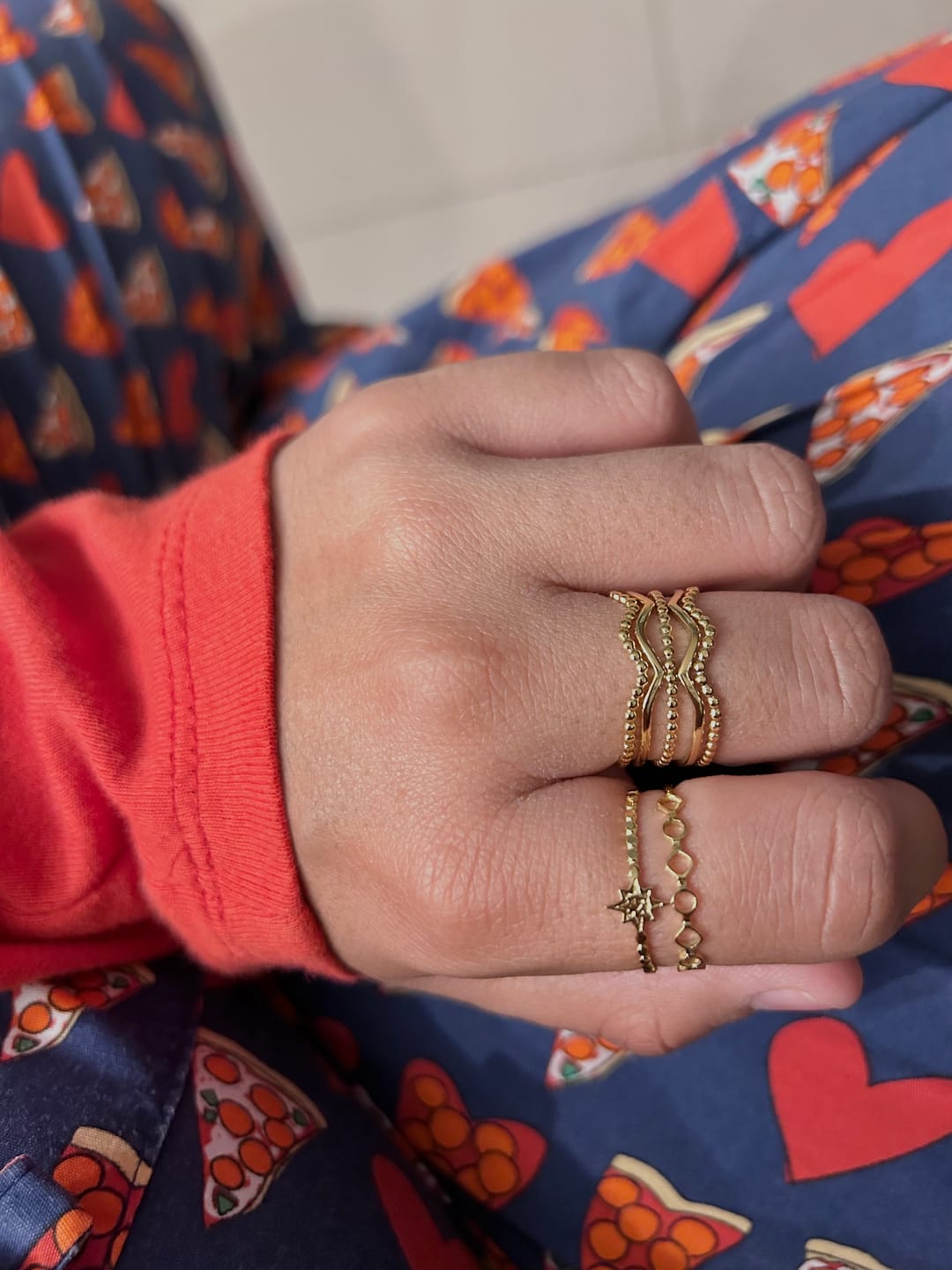 Customer photo review of Anillo Ajustable Star