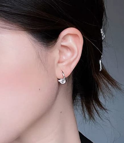 Customer photo review of （🔥LAST DAY SALE-80% OFF) Lovefinity™ Lymphvity MagneTherapy Germanium Earrings