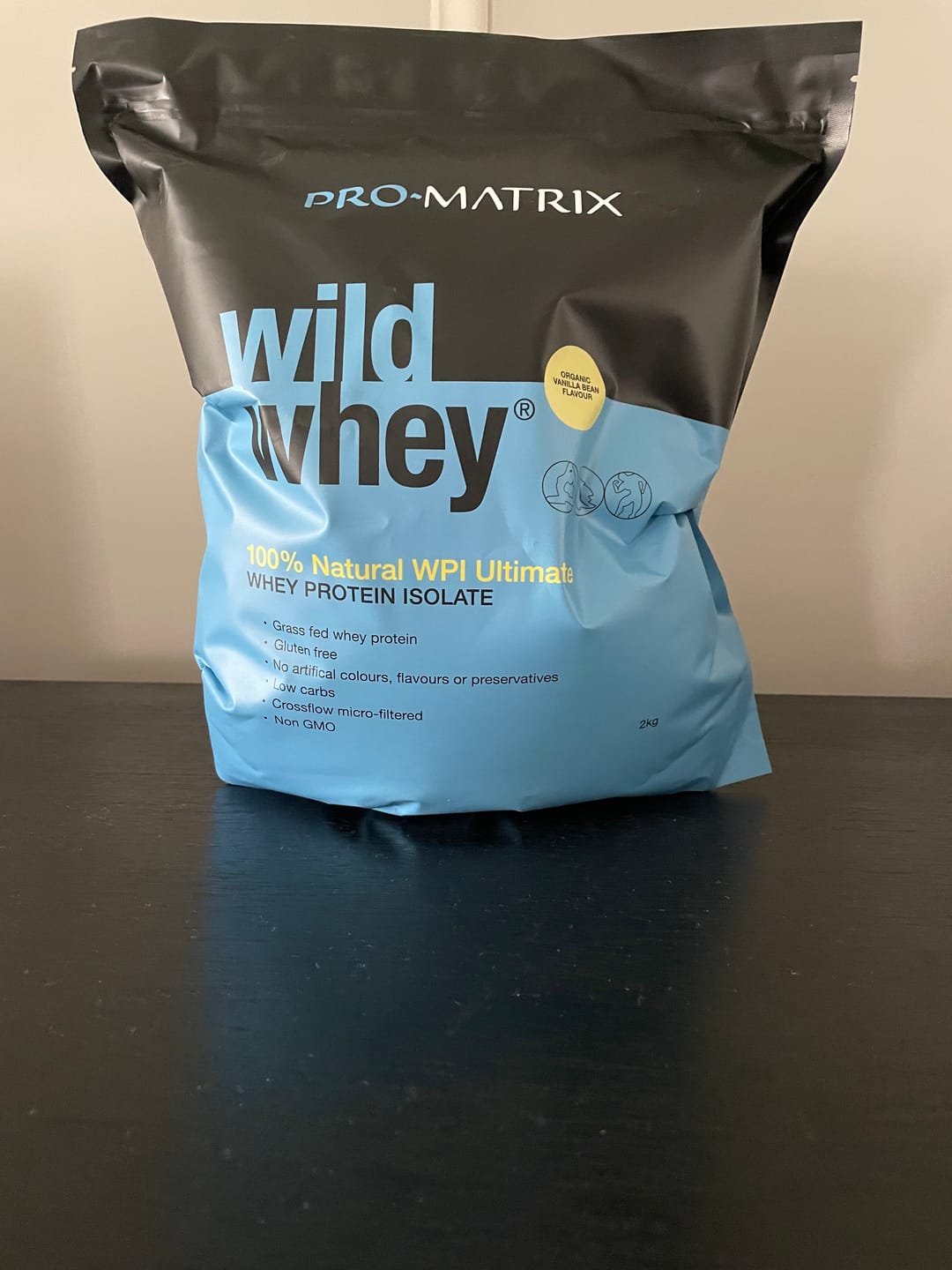 Customer photo review of 2kg VANILLA, Isolate WILD WHEY