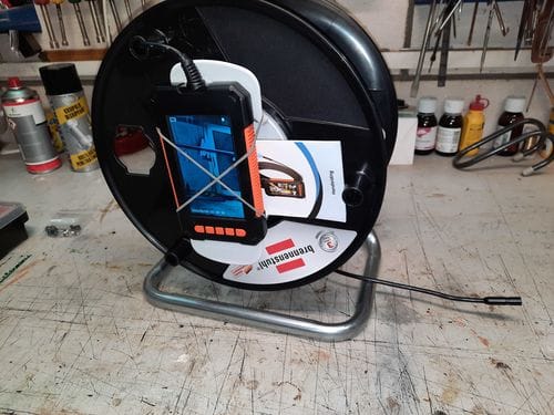 Customer photo review of Webvision Endoskop Kamera - HD 4MP Einzellinse - 4,3" Zoll Bildschirm - 5-10M - Inspektionskamera - Wasserdicht - IP67