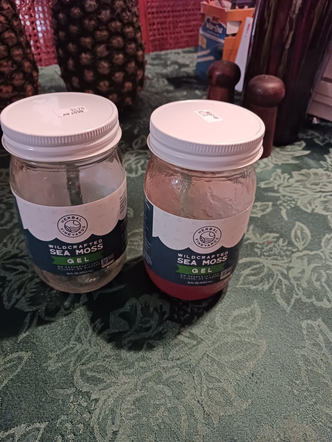 Customer photo review of 60 Day Sea Moss Gel Dynamic Duo