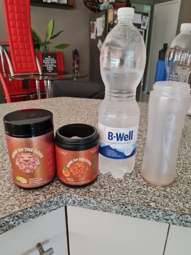 Customer photo review of Pump of the Gods - Non Stim Pre Workout