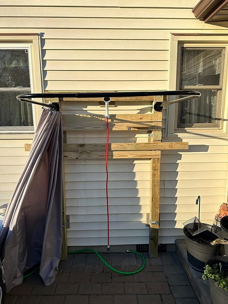 Customer photo review of Camplux AY132B 5L Portable Gas Propane Water Heater with Folding Handle, Tankless LPG Gas Boiler,For Outdoor Camping Shower RV