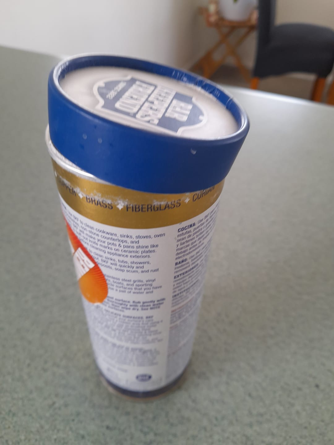 Customer photo review of Bar Keepers Friend Re-Usable Lid