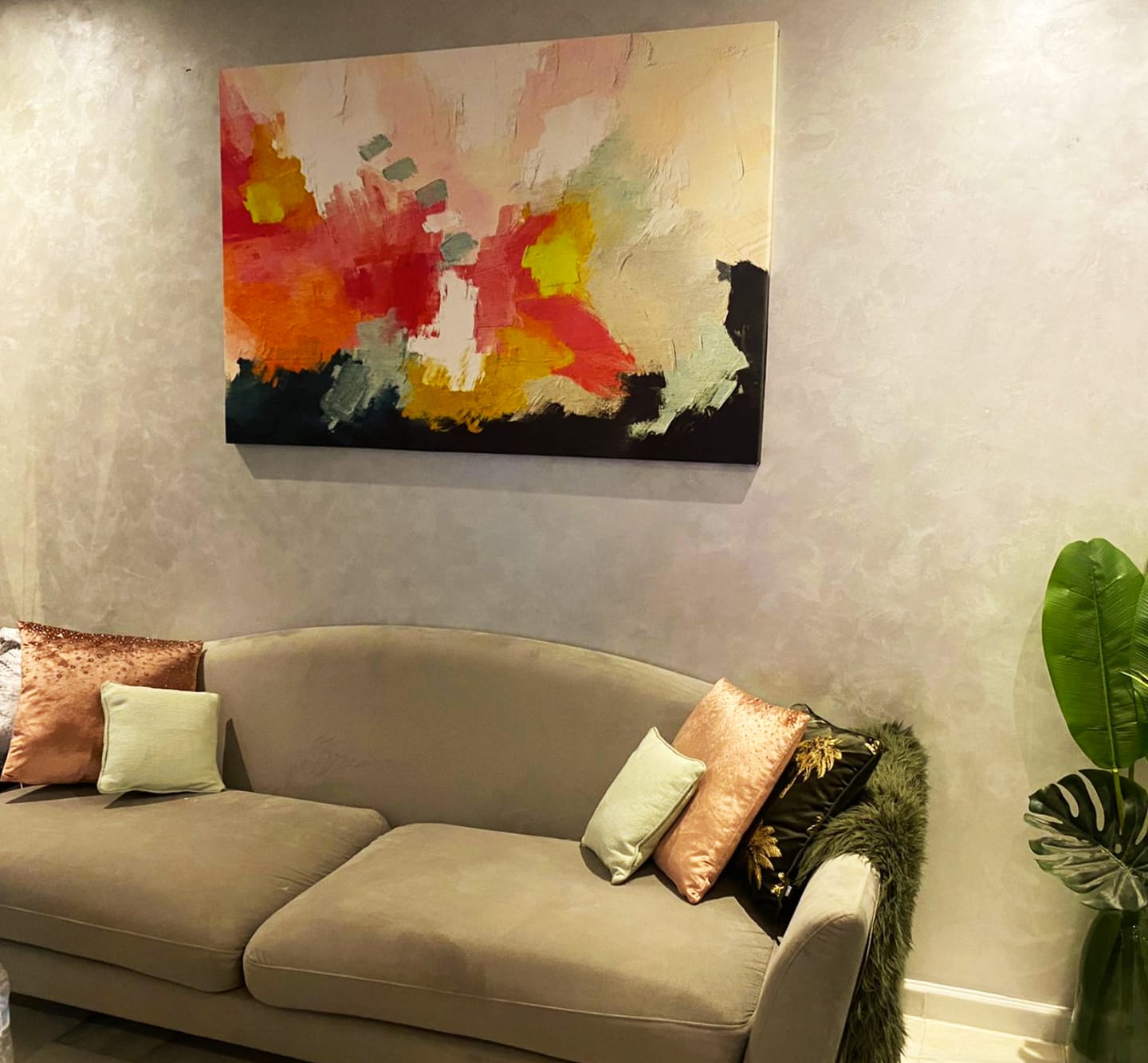 Customer photo review of Tableau décoratif Sympathy - Décoration moderne