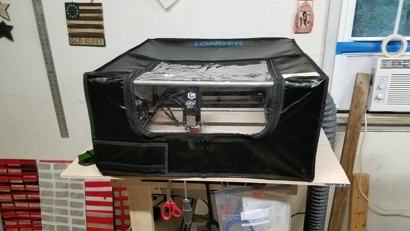 Customer photo review of Laser Engraver Enclosure for Longer RAY5