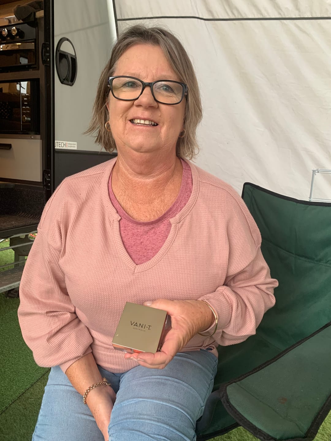 Customer photo review of Mineral Powder Foundation