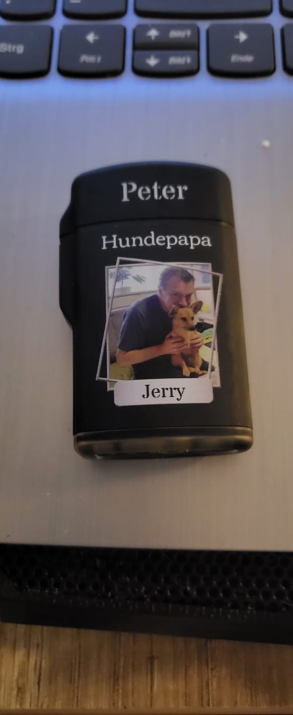 Customer photo review of Dein Foto - Individuelles Sturmfeuerzeug