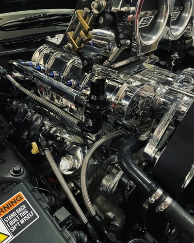 Customer photo review of Fragola -10 AN 90° PTFE Hose End 689010-BL