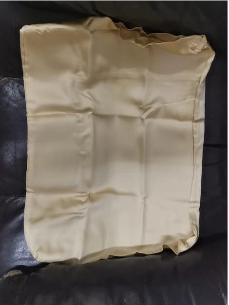 Customer photo review of Getha Sleepy Kids Latex Pillow Case - Tencel Nano Silver Fabric