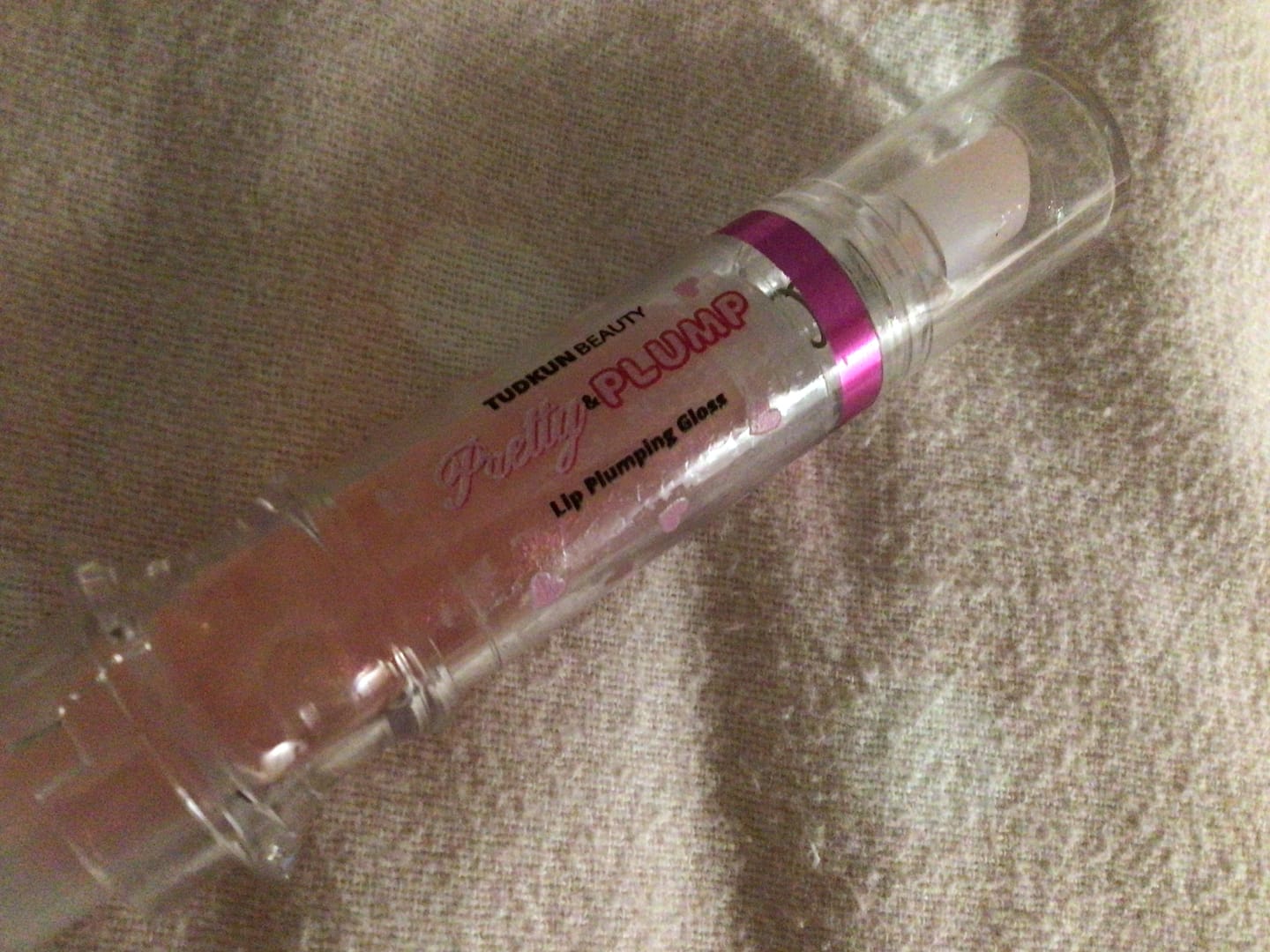 Customer photo review of Pretty & Plump Lip Plumping Gloss - PRE ORDER