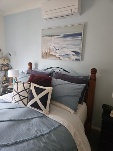 Customer photo review of Summer Vacation II | Framed Canvas Art Print