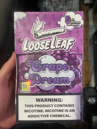 Customer photo review of Grape Dream LooseLeaf Wraps (40 Count)
