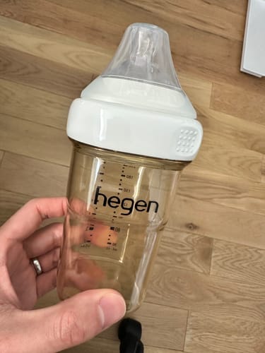 Customer photo review of Hegen Nipple Fast Flow, 2-Pack (6 months and beyond)