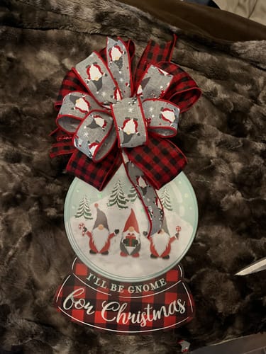Customer photo review of Round DecoExchange Sign Extender
