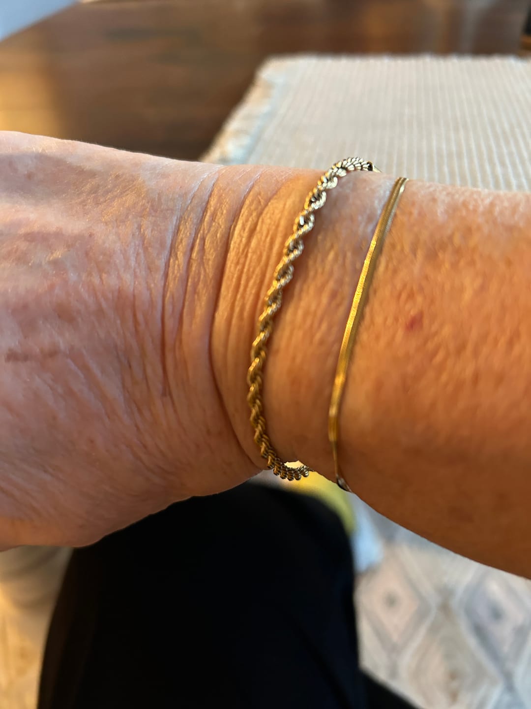 Customer photo review of Rope Bracelet