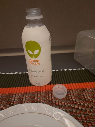 Customer photo review of Kit Água de Coco - 100% natural