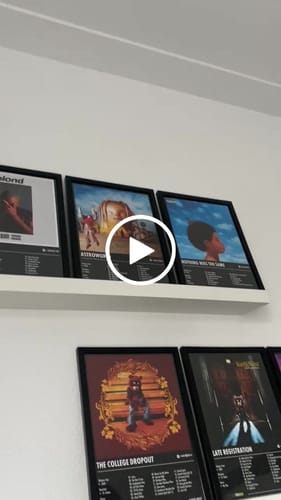 Customer video review of Kanye West - My Beautiful Dark Twisted Fantasy | Album Cover Poster