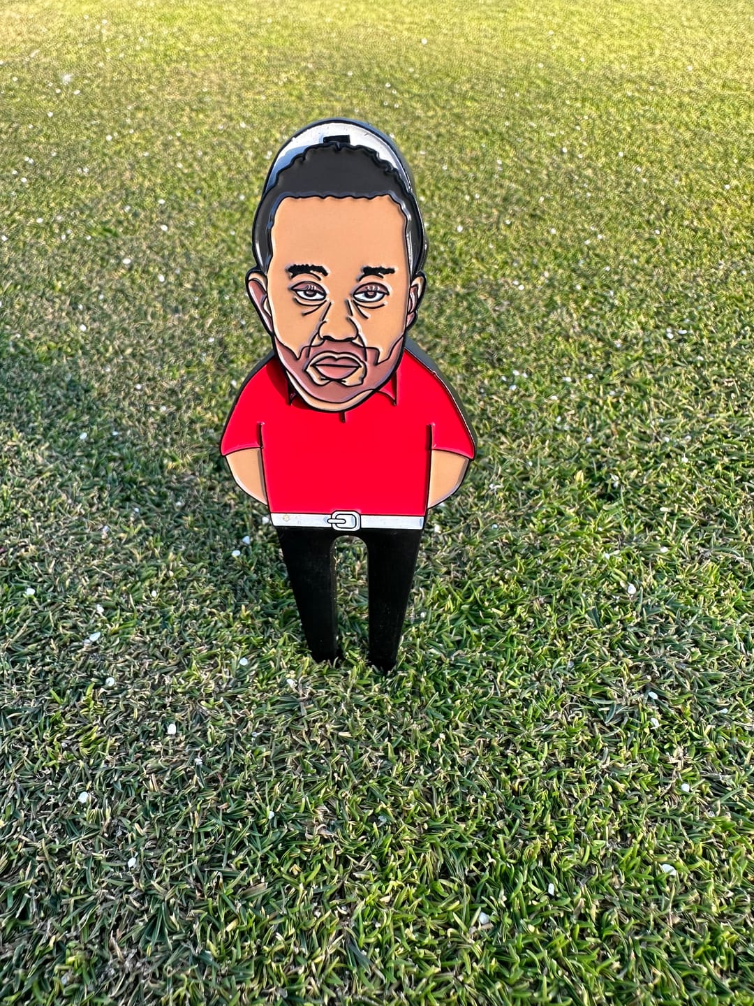 Customer photo review of Tiger Divot Tool and Ball Marker Set