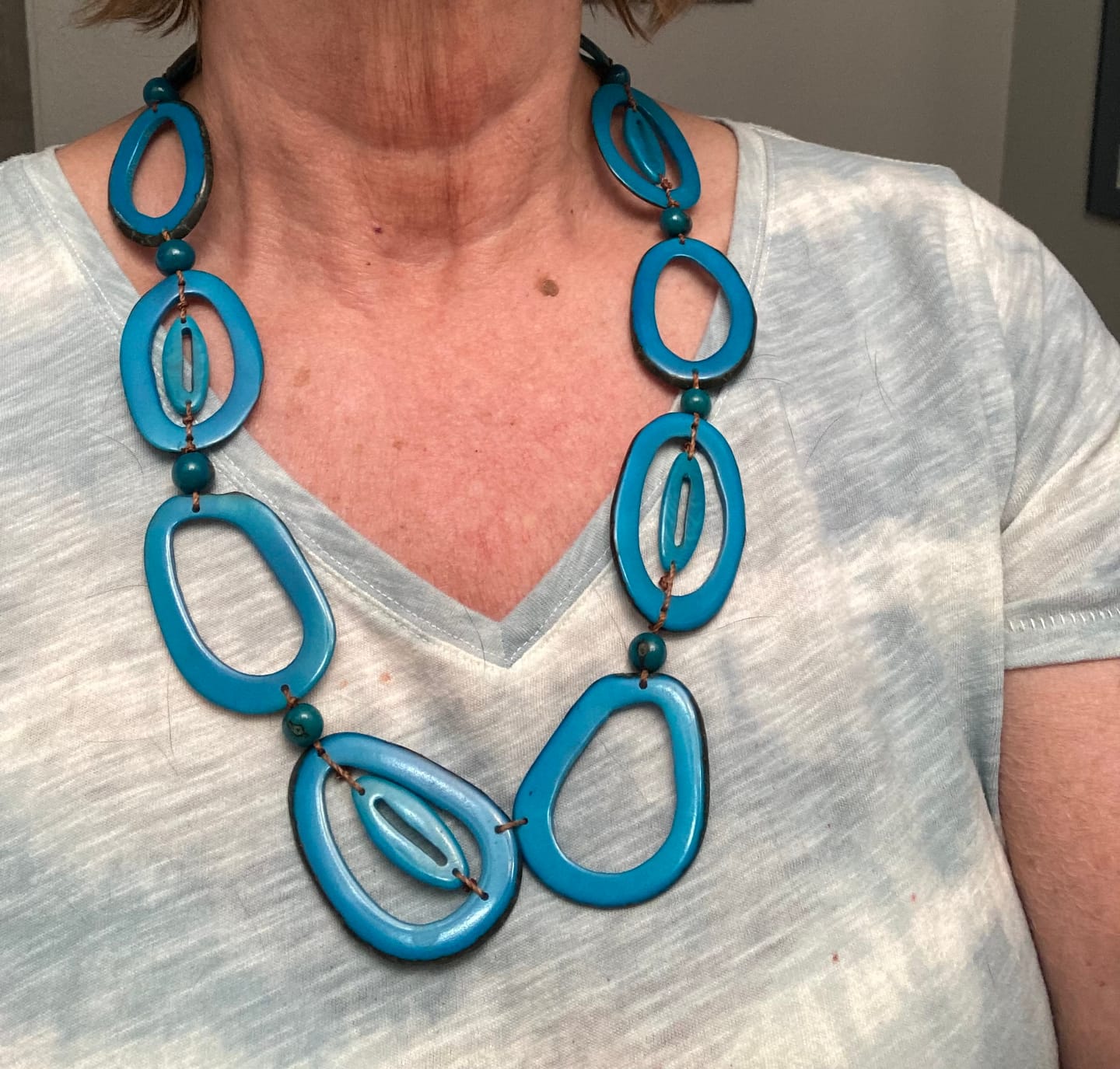 Customer photo review of Emily Necklace