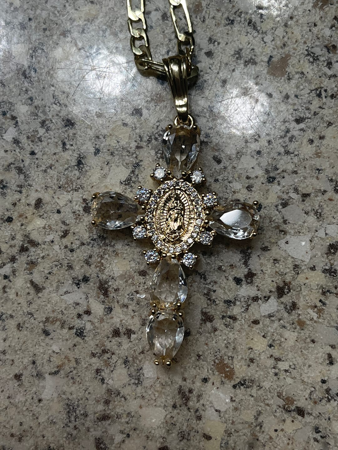 Customer photo review of Virgen Mary Cross