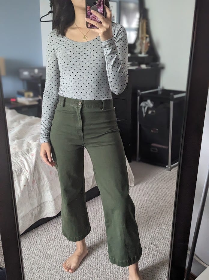 Customer photo review of *Pre-Sale* Long Sleeve Bodysuit