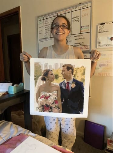 Customer photo review of Paint By Numbers - Your Favourite Picture