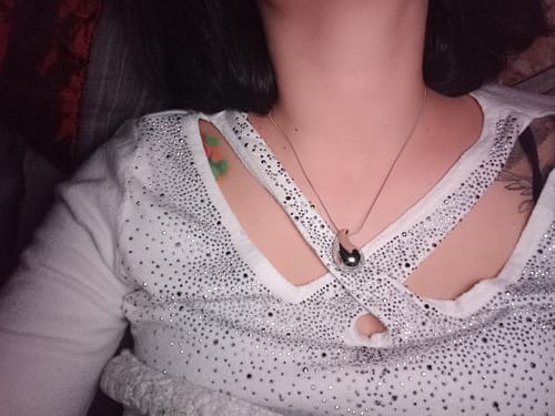Customer photo review of Collana Goccia