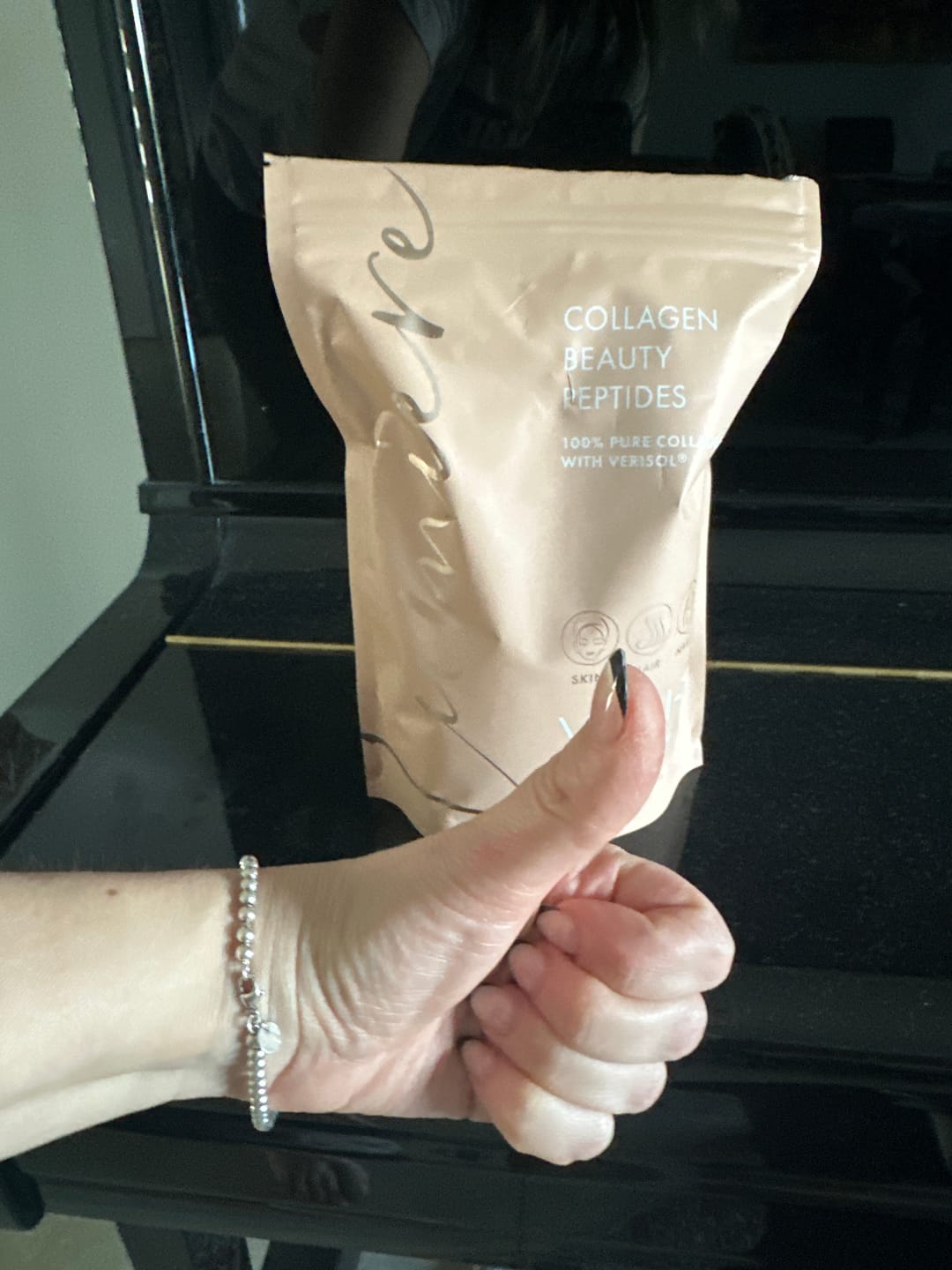 Customer photo review of Lumiere Collagen Beauty Peptides