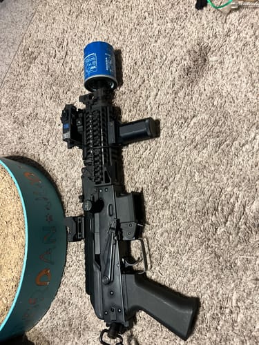 Customer photo review of RJ Creations Oil Filter Mock Suppressor (14mm CCW)
