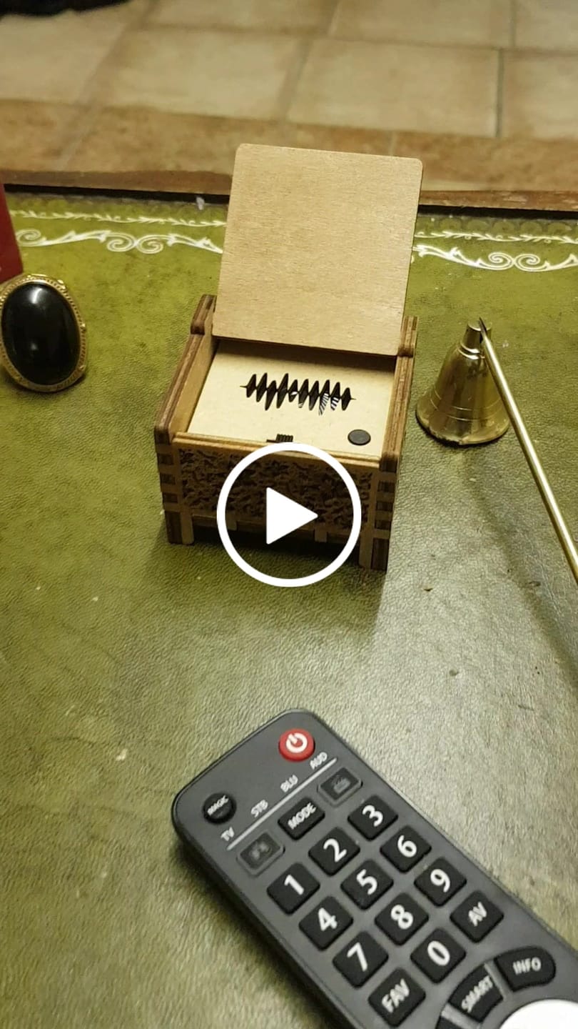 Customer video review of Custom Digital Music Box - Any song, tune, or voice