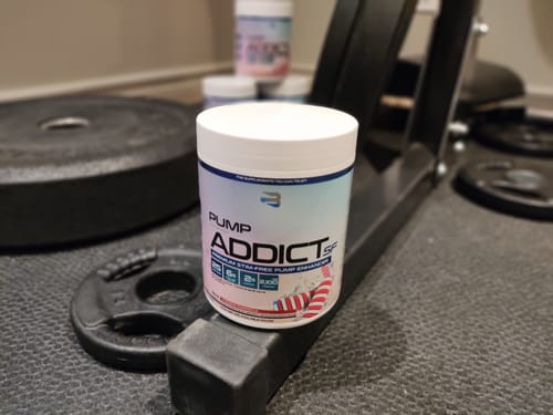 Customer photo review of Stim-Free Pump Addict