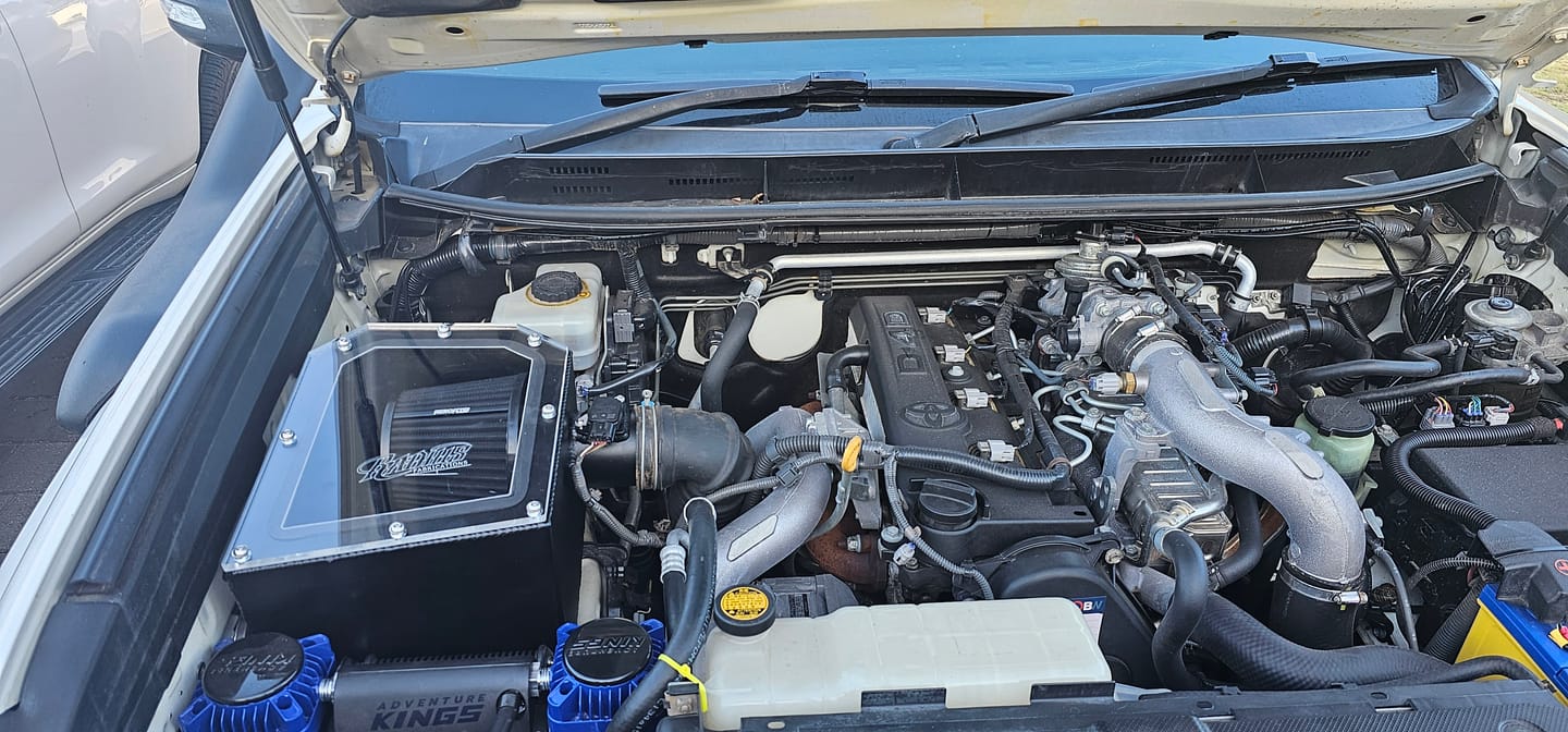 Customer photo review of 150 Prado Landcruiser Airbox