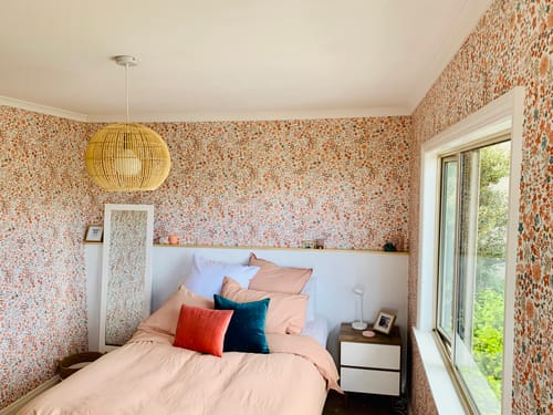 Customer photo review of June Flower Power Wallpaper - 3 Colours