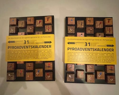 Customer photo review of PYRO Adventskalender 2023 // Silvester Countdown Kalender