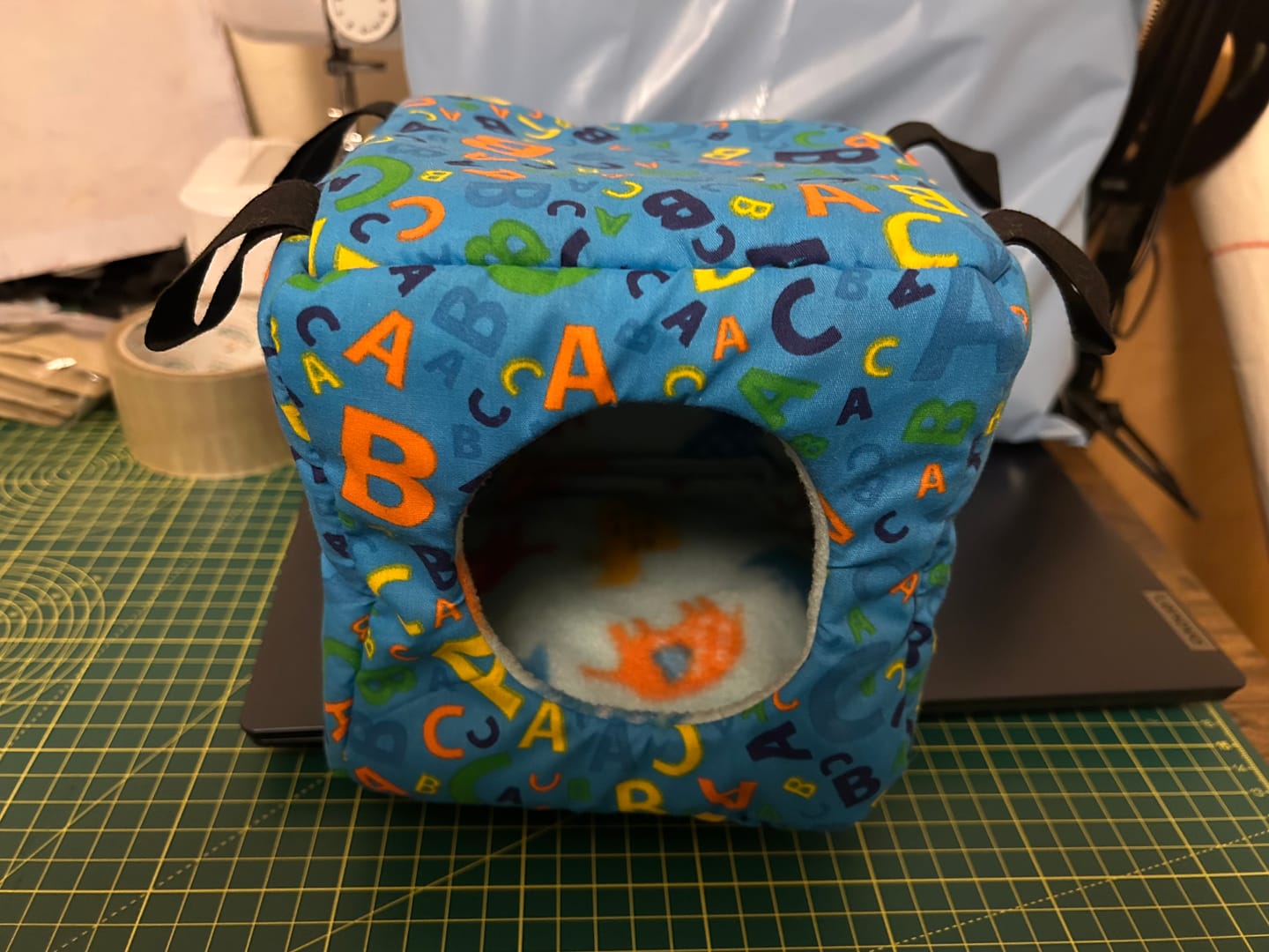 Customer photo review of ABC Polycotton Fabric