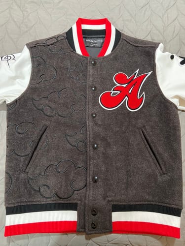 Customer photo review of Naruto Akatsuki Varsity Jacket