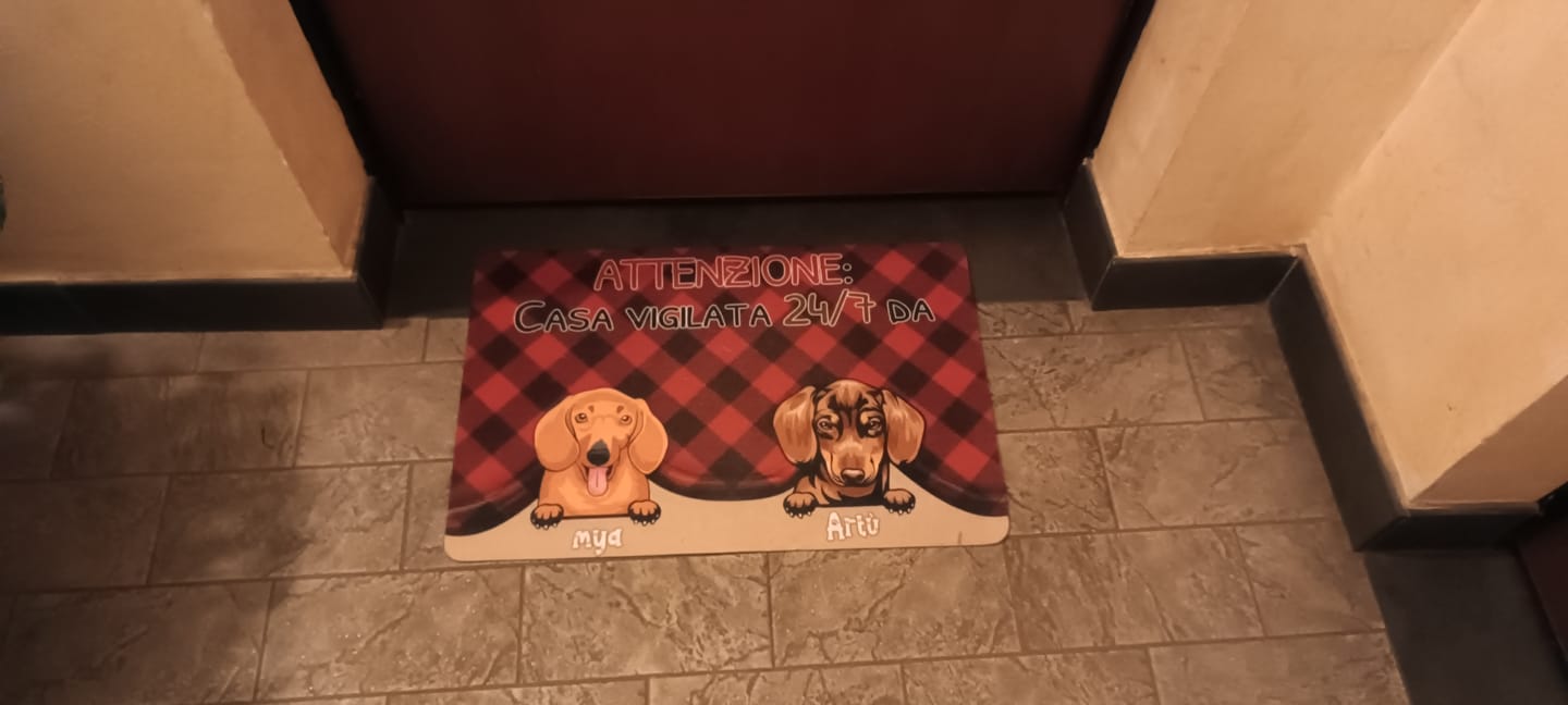 Customer photo review of Animaletti - Zerbino Personalizzabile