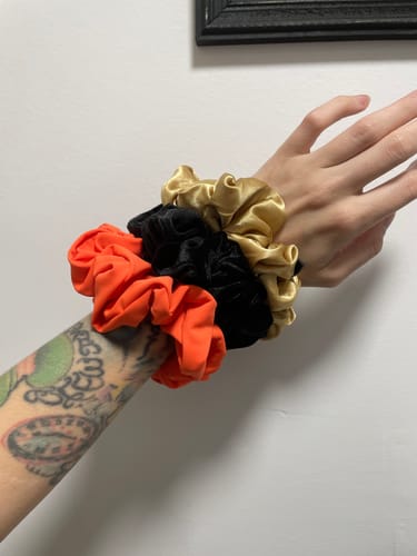 Customer photo review of Spooky Mini Scrunchie 3-Pack (Limited Edition)