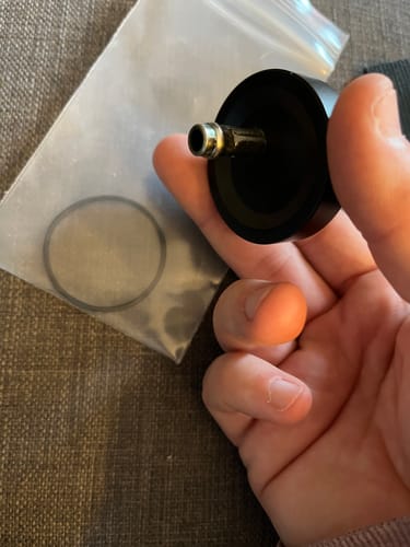 Customer photo review of Aluminum Blow Off Valve Block off Flange/Plug for Intercooler Pipes