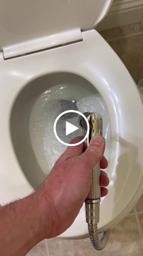 Customer video review of Handheld Bidet Sprayer