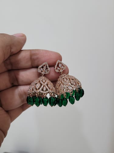Customer photo review of Zircon Earring 155434