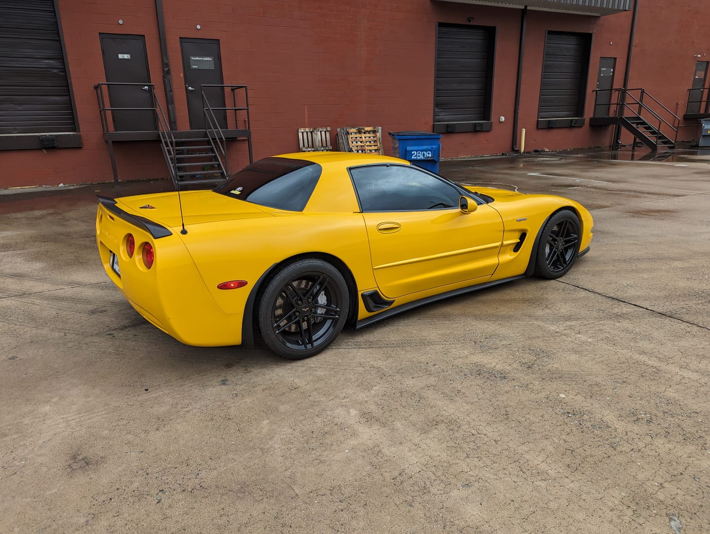 Customer photo review of Chevrolet Corvette C5 Extended Splash Guards