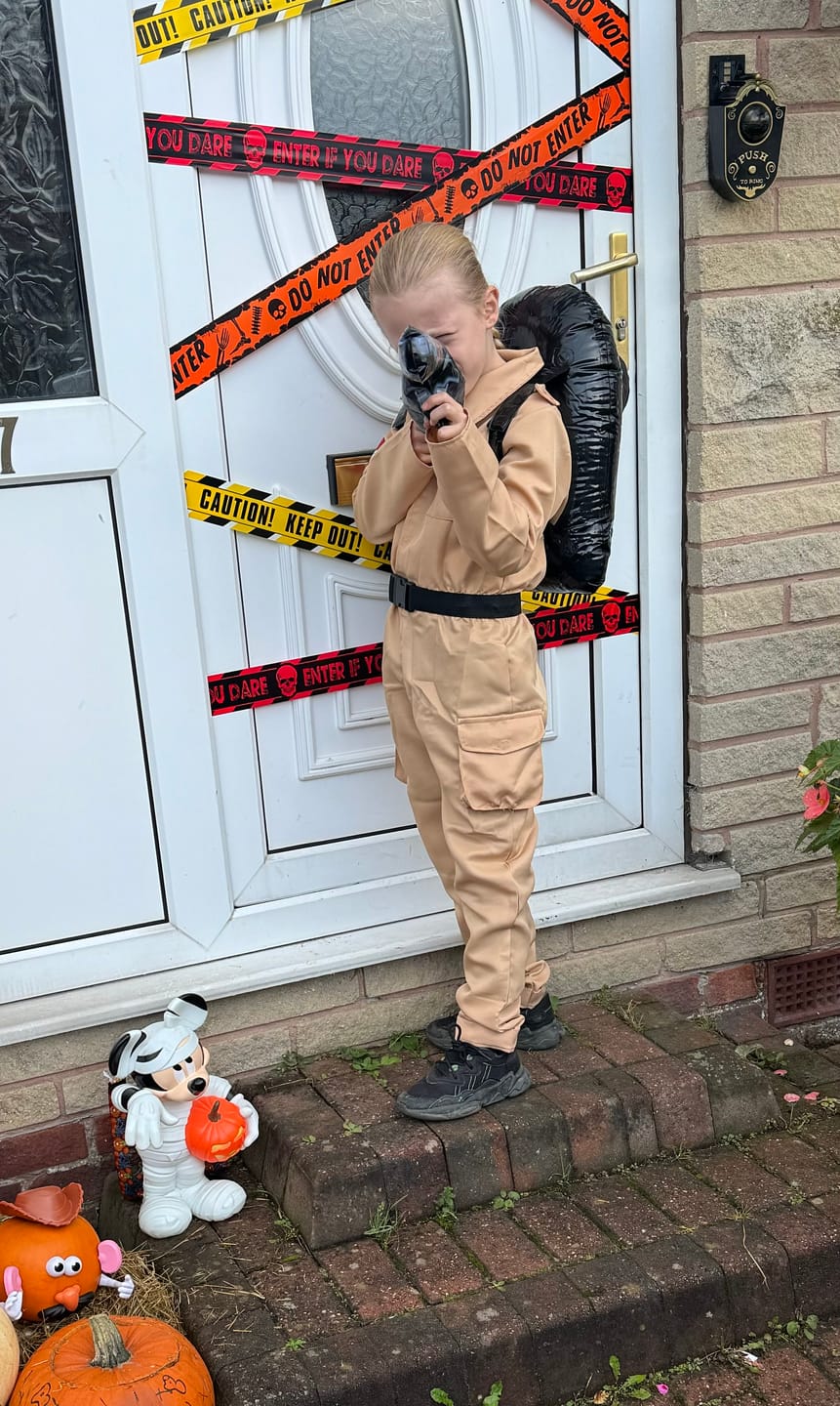 Customer photo review of Ghostbusters Childs Costume