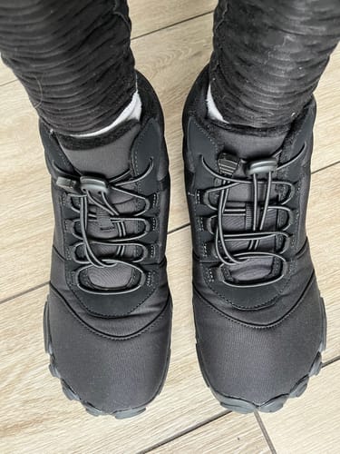 Customer photo review of Winter Pro - wasserfeste Barfußschuhe