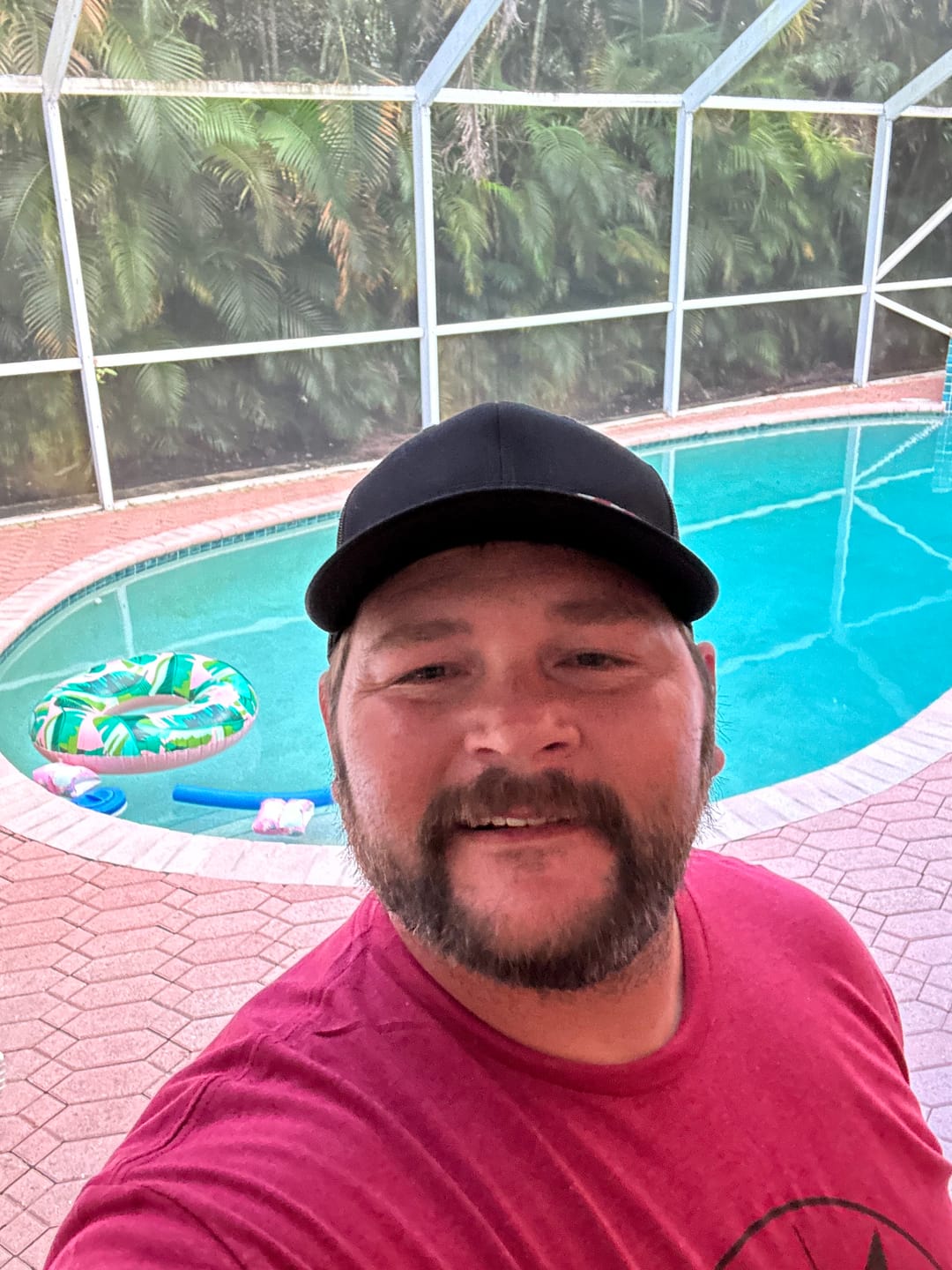 Customer photo review of Support Blue Collar Tee