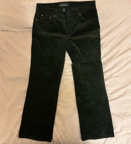 Customer photo review of Vintage Lauren Ralph Lauren Jeans Co. Corduroy Pants Women's Size 10 (32 x 26)