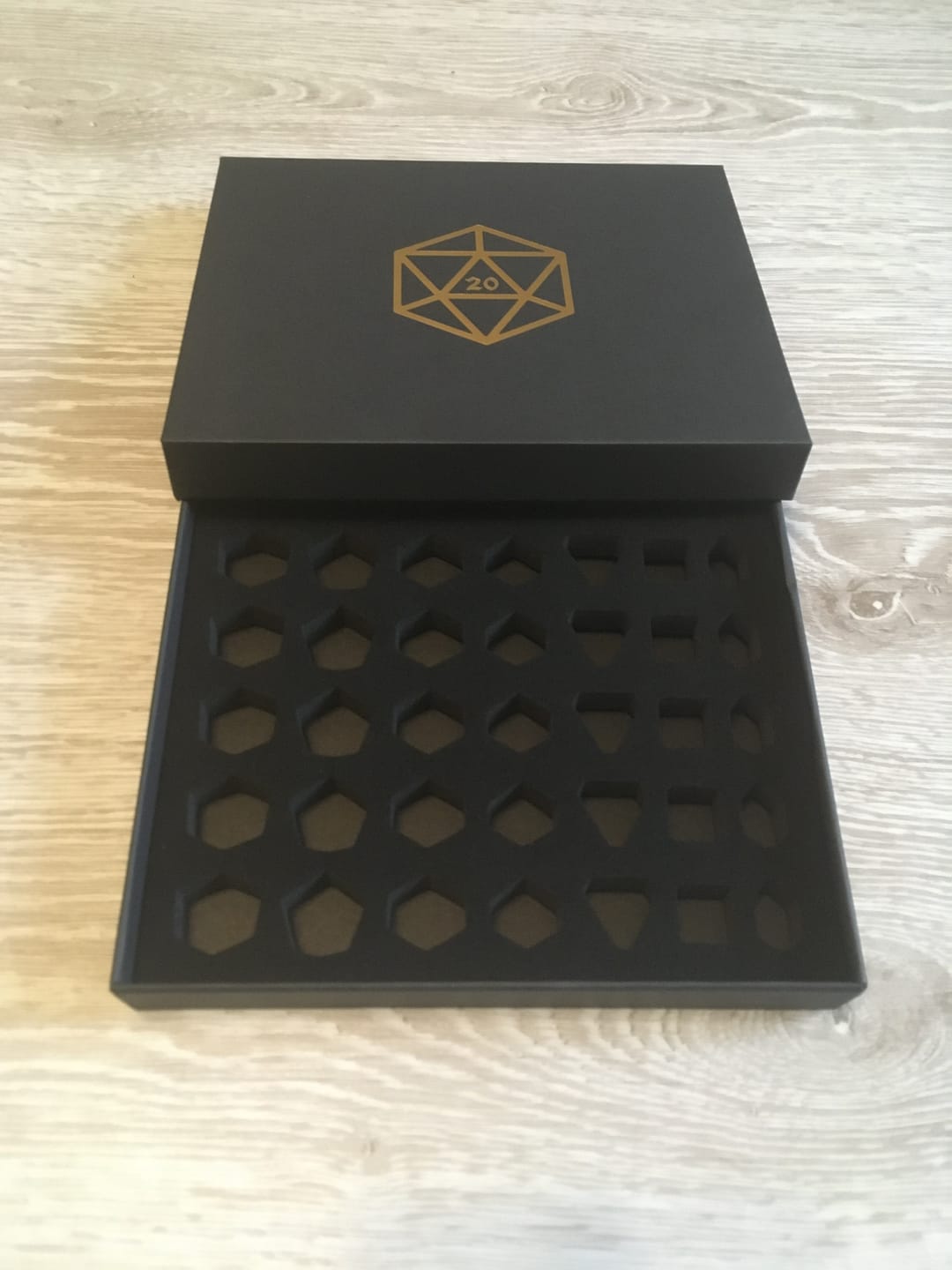 Customer photo review of Drachenreiter / Dämon Etui (5x7 Würfel)