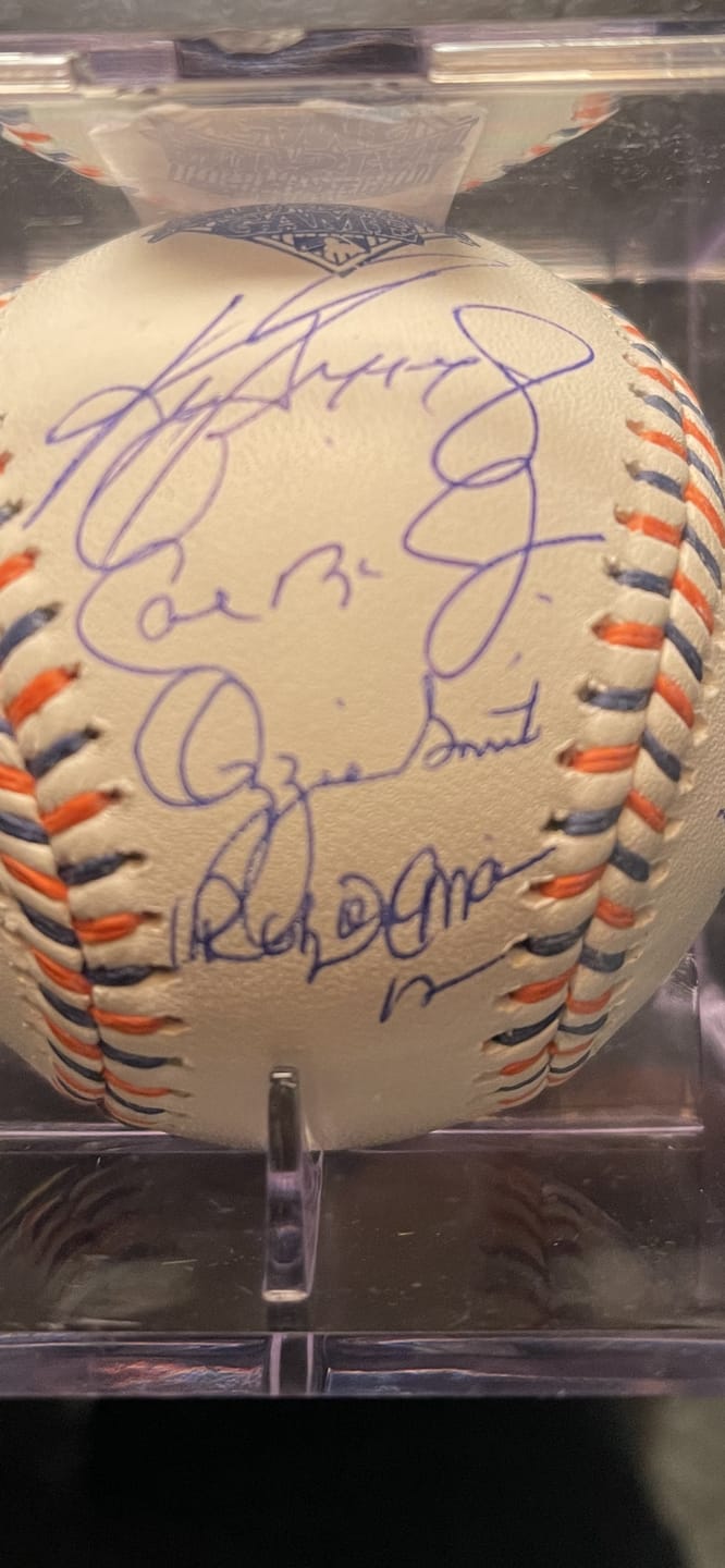 Customer photo review of Ozzie Smith Autograph Signing